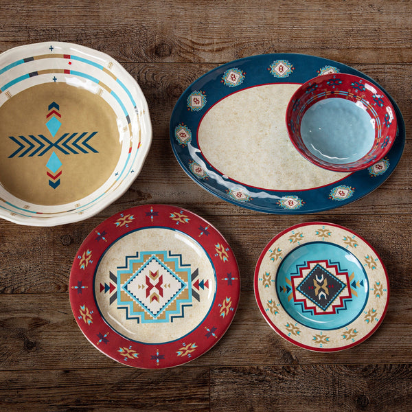 Spirit Valley 14PC Melamine Dinnerware Set Dinnerware Set