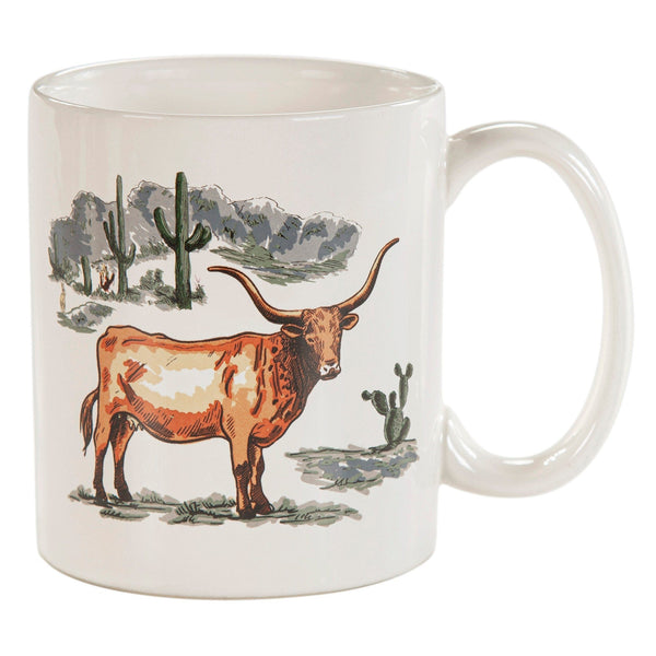 Ranch Life Longhorn Mugs, Set of 4 Duffle Bag