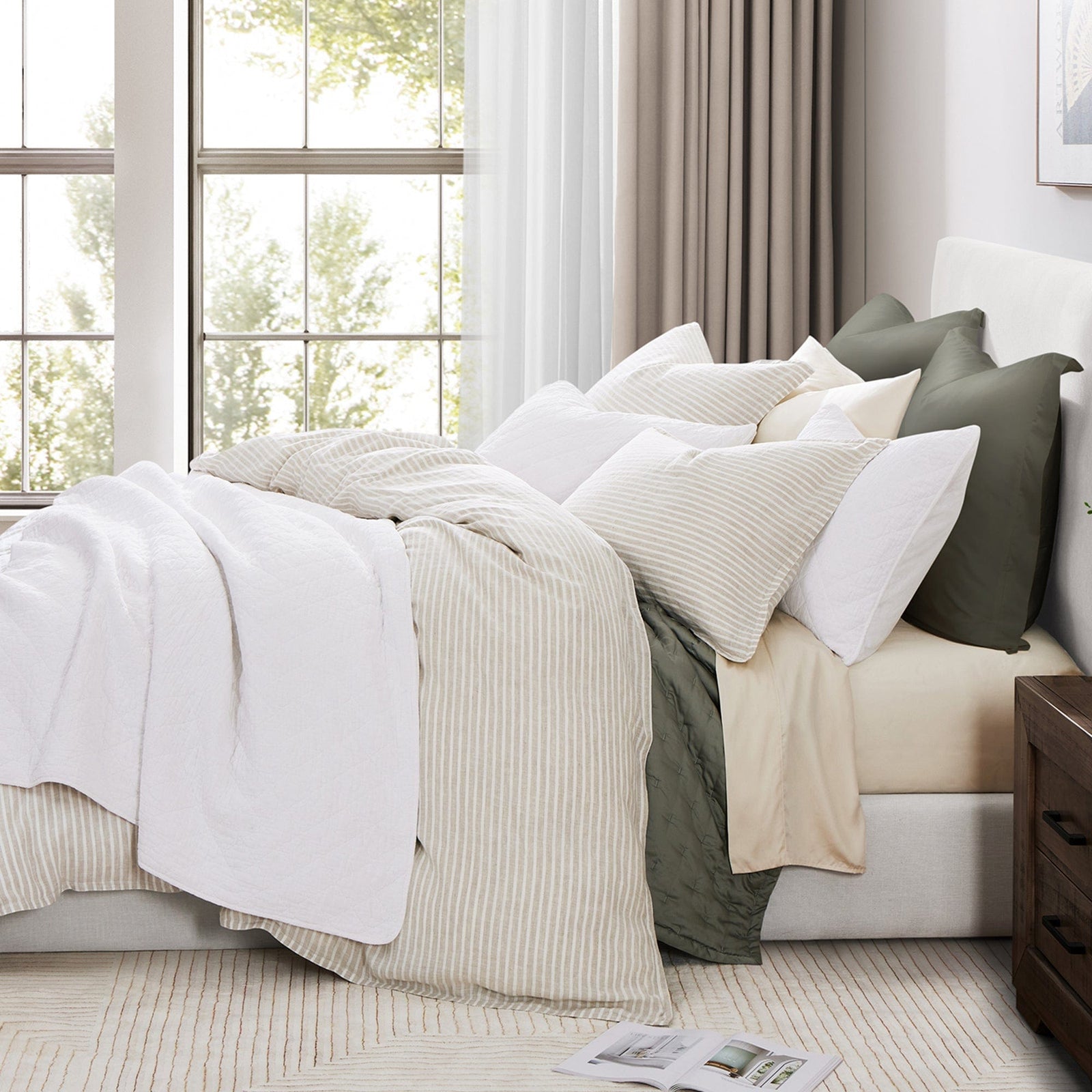 100% European Flax Linen, lived-in