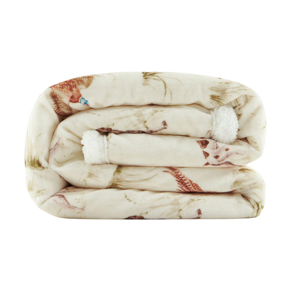 Hunt Life Campfire Sherpa Throw