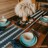 Patina Turquoise 16PC Ceramic Dish Set