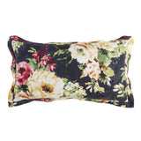 Peony Kidney Pillow Charcoal Pillow