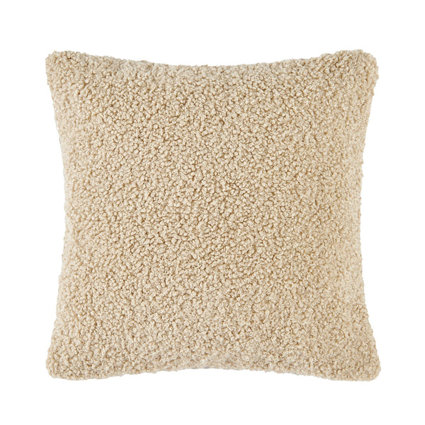 Teddy Pillow with Down Insert Cream Pillow