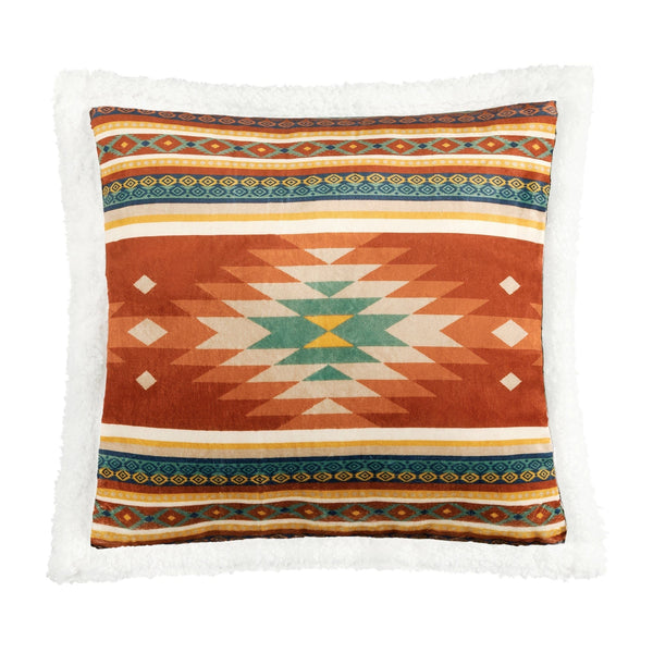 Del Sol Campfire Sherpa Pillow Pillow