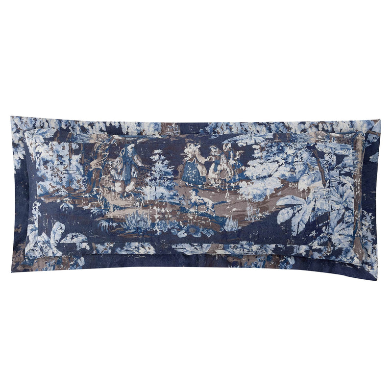 Provence Washed Linen Blend Lumbar Pillow Pillow