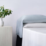 Stella Faux Silk Velvet Waterfall Pillowcase Set Pillow Shams & Euro Shams
