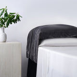 Stella Faux Silk Velvet Waterfall Pillowcase Set Pillow Shams & Euro Shams