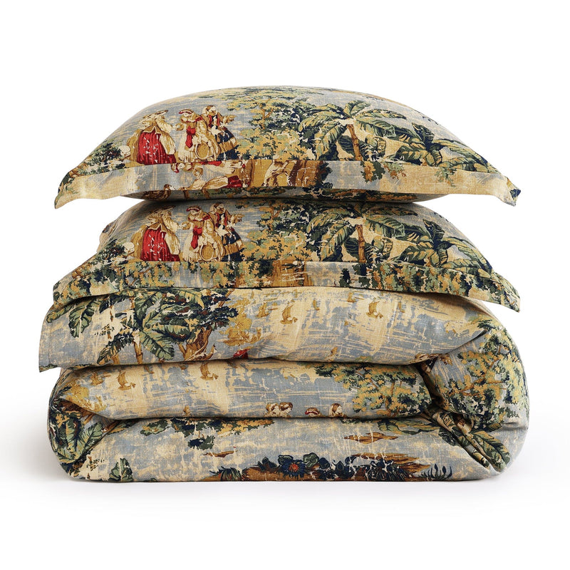 Provence Washed Linen Bedding Set