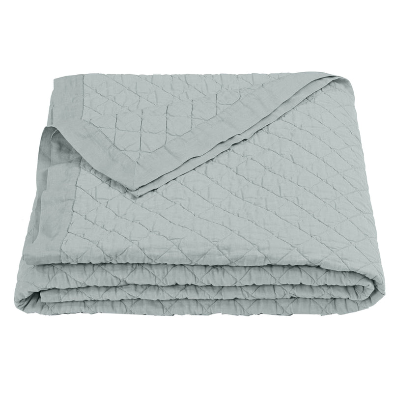 Linen Cotton Diamond Quilt, Full/Queen, 3 Colors Quilt