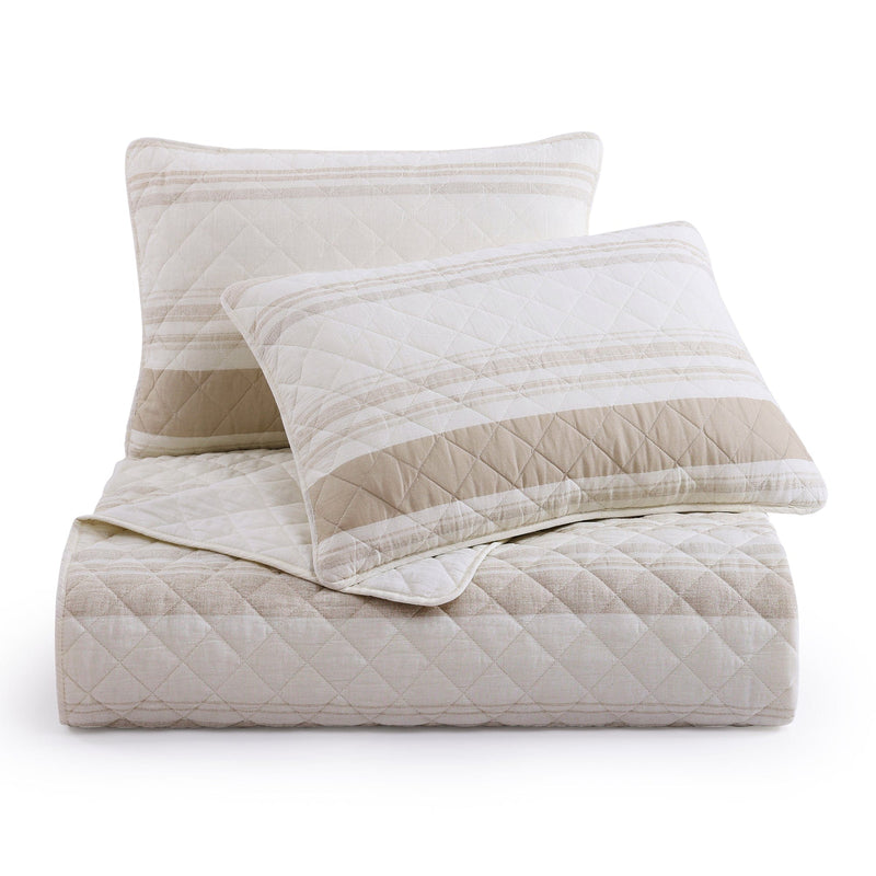 Mystic Stripe Cotton Gauze Quilt Quilt