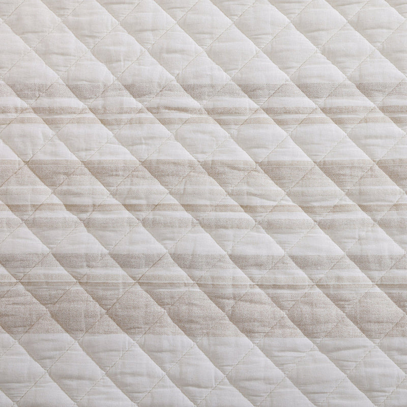 Mystic Stripe Cotton Gauze Quilt Quilt