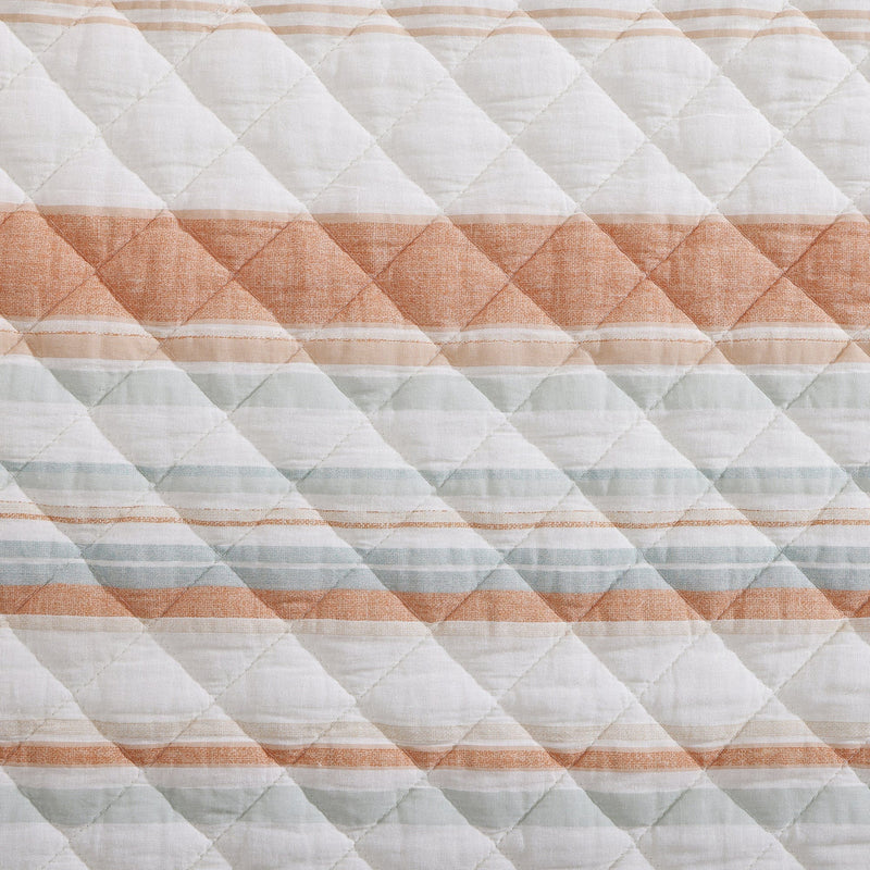 Mystic Stripe Cotton Gauze Quilt Quilt