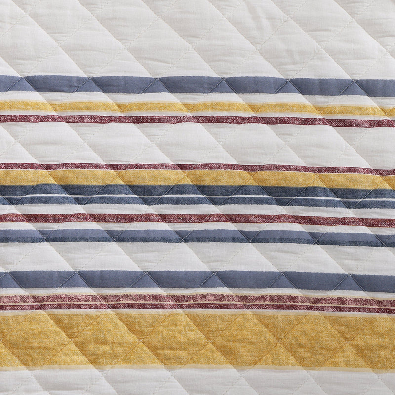 Mystic Stripe Cotton Gauze Quilt Quilt