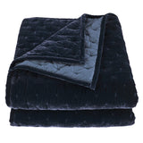 Stella Faux Silk Velvet Quilt Quilt
