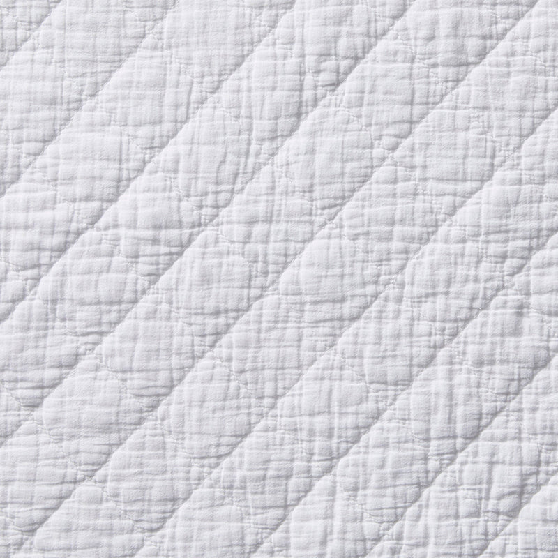 Stonewashed Cotton Gauze Quilt Set Quilt