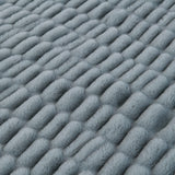 Ruched Rabbit Double-Sided Throw