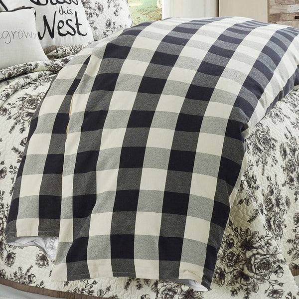 Camille Buffalo Check Duvet Cover Set Sale-Bedding