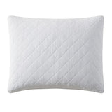 Stonewashed Cotton Gauze Pillow Sham Standard / Vintage White Sham