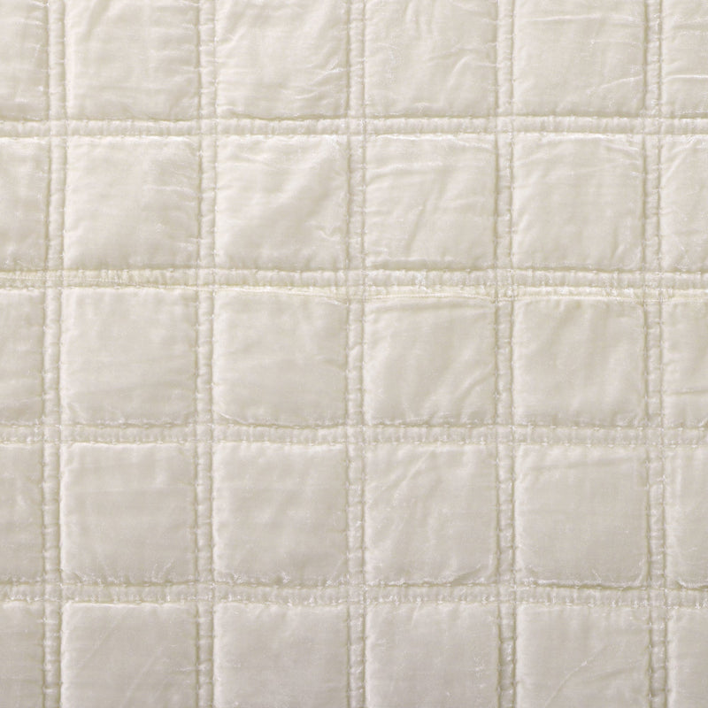 Stella Faux Silk Double Box Stitch Quilt