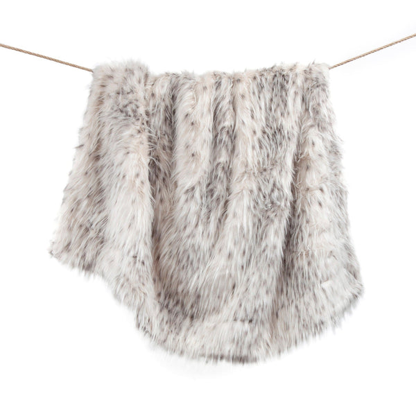 Ermine Double-Sided Throw Throw