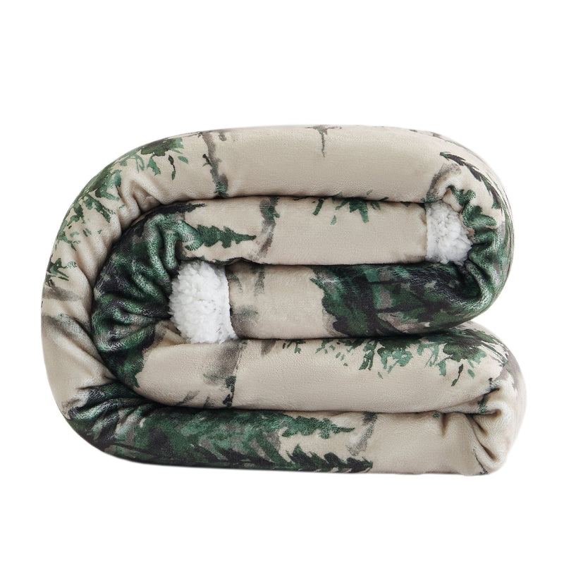 Joshua Campfire Sherpa Throw, 6 MOQ Throw