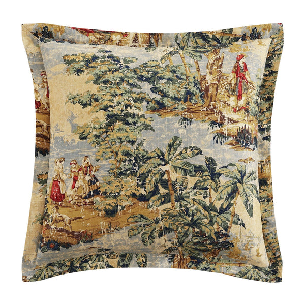 Provence Washed Linen Euro Sham