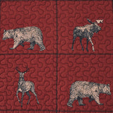Woodland Plaid Reversible Quilt Set