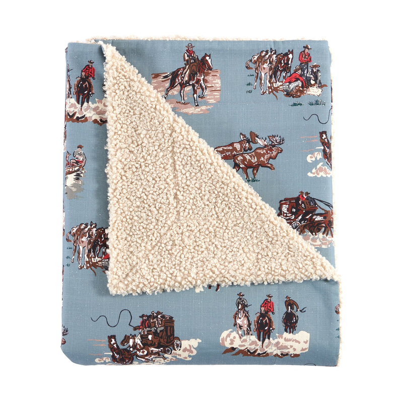 Settler Teddy-Backed Throw