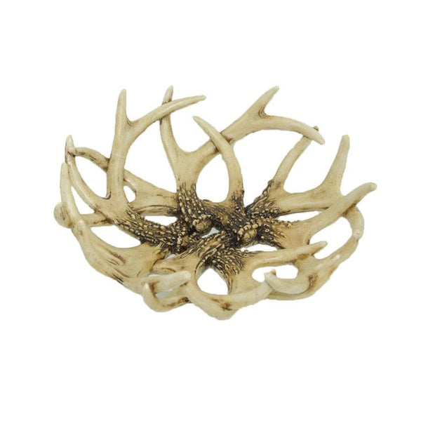 Faux Antler Decorative Basket/Tray Basket