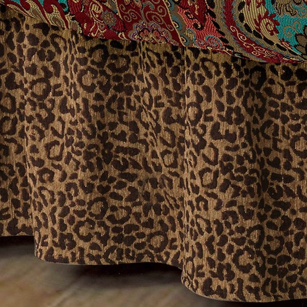 Leopard Bed Skirt Bed Skirt