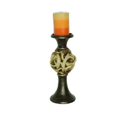 Antler Ball Pillar Candle Holder Candle Holder