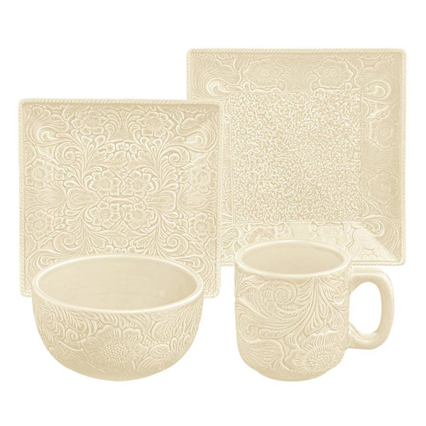 Savannah Dinnerware Set, 16 PC | HiEnd Accents