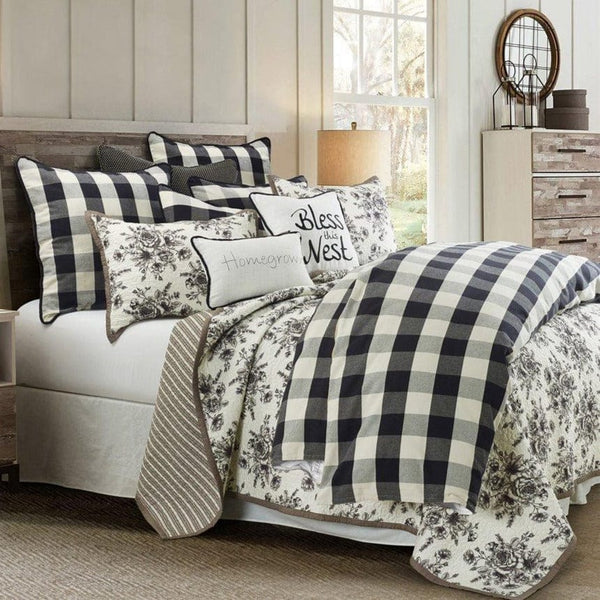 Camille Buffalo Check Bedding Set Comforter / Duvet Cover