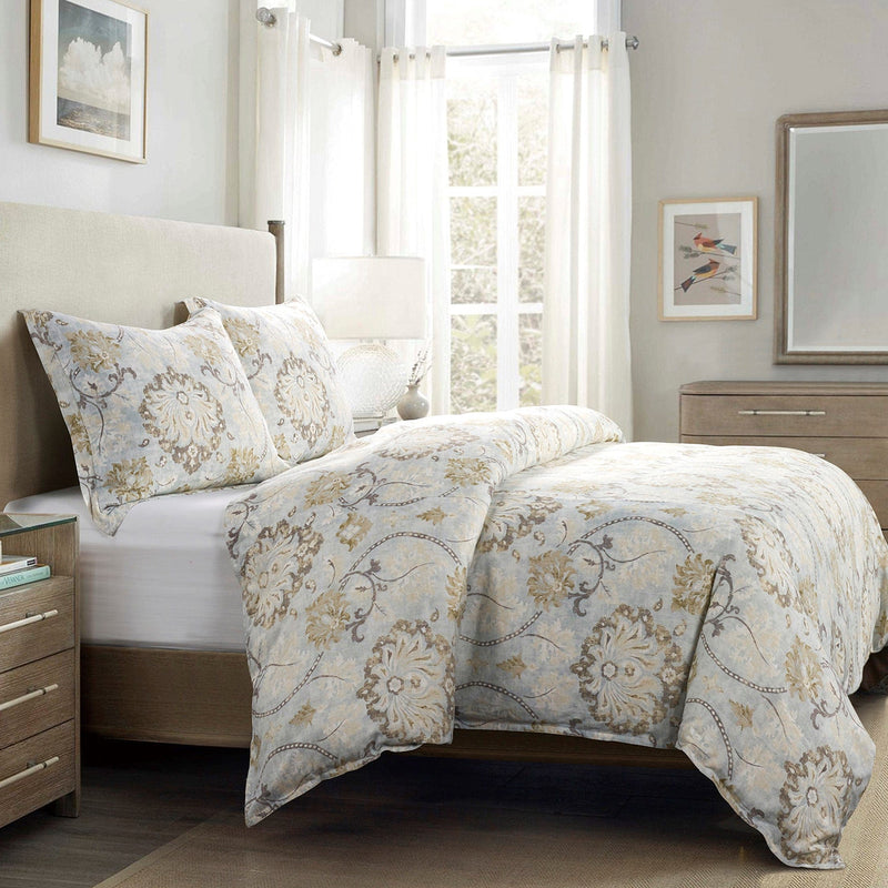 Dalia Linen Bedding Set Comforter / Duvet Cover