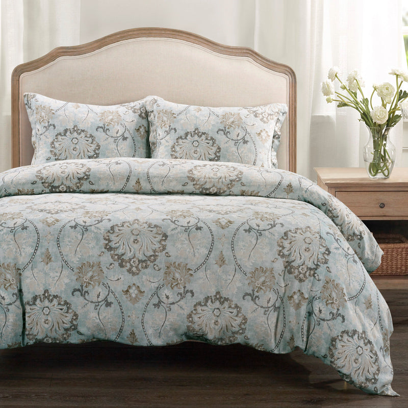 Dalia Linen Bedding Set Comforter / Duvet Cover