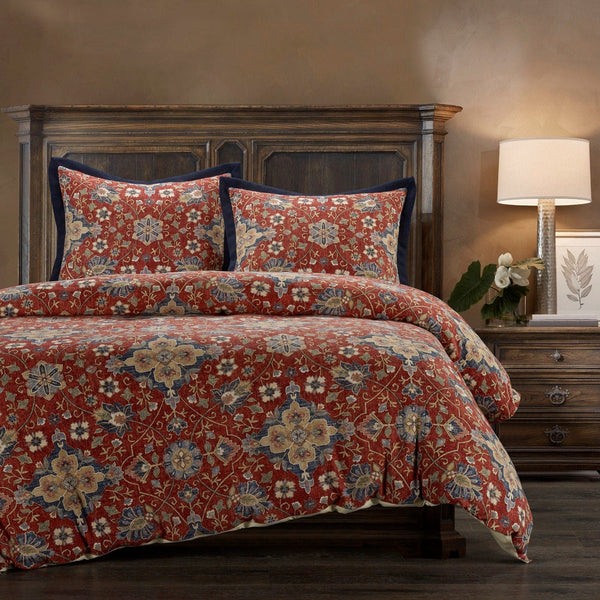 Melinda Washed Linen Bedding Set Comforter / Duvet Cover