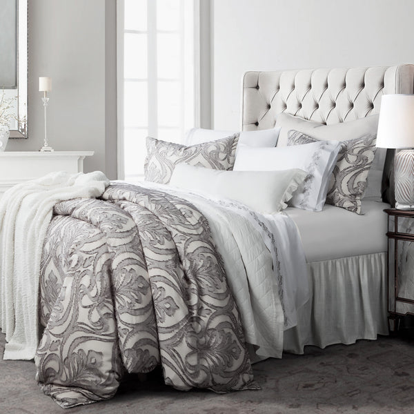 Nicole Damask Bedding Set Comforter / Duvet Cover