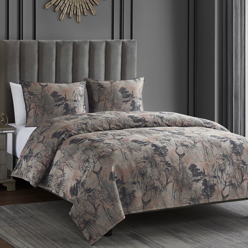 Pastoral Jacquard Bedding Set Comforter / Duvet Cover