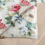 Peony Washed Linen Bedding Set Comforter / Duvet Cover