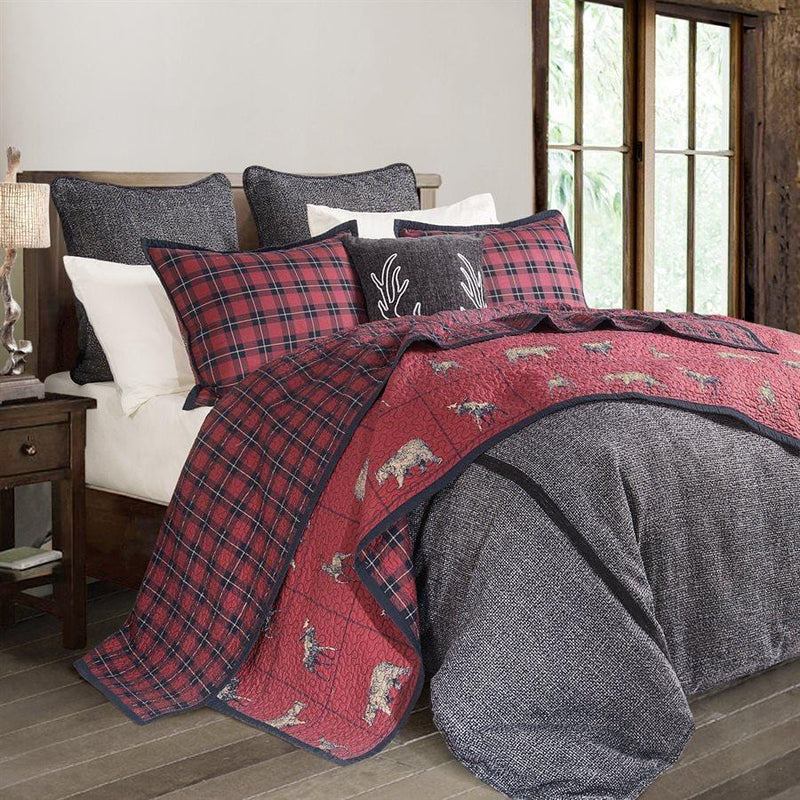 HiEnd Accents 4 Piece Hamilton Bedding Set - Full