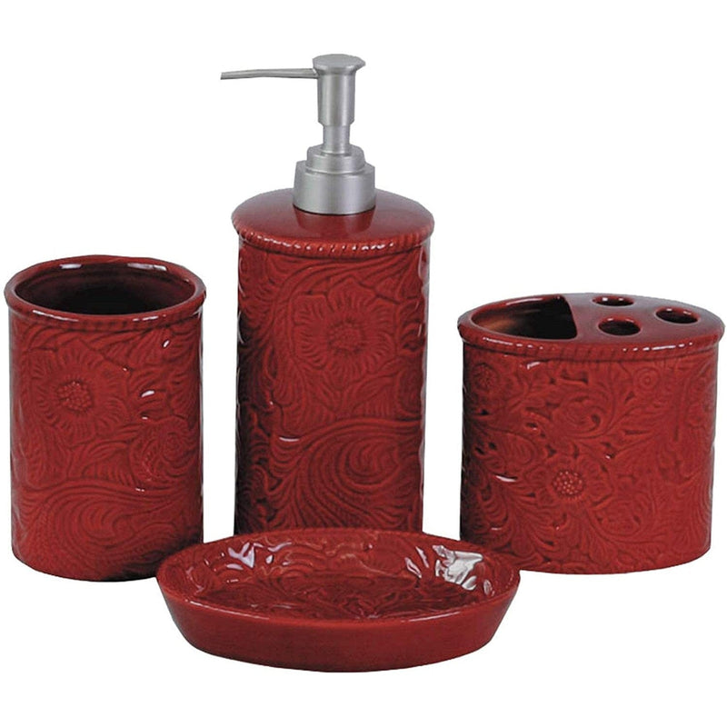 9 PC Cactus Bathroom Decor Set Complete Bathroom Sets