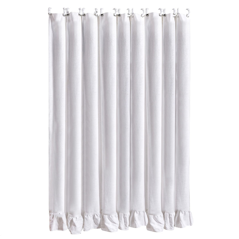 Lily 9 PC Bathroom Lifestyle, White Complete Bathroom Sets