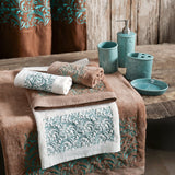 Wyatt Complete 9 PC Bathroom Set Complete Bathroom Sets
