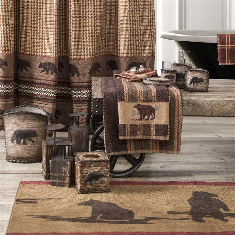 Bear 4-PC Bath Countertop Accessory Set Countertop Bathroom Sets