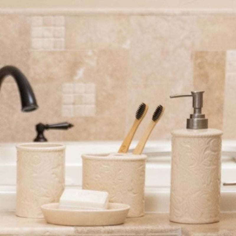 Vintage Bathroom Accessories Lotion Dispenser Toilet Brush Holder Soap Dish  Gift