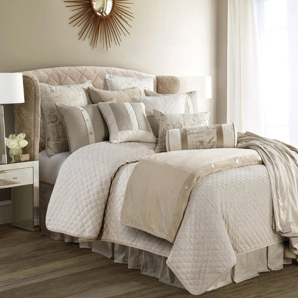 Fairfield Linen Coverlet Set Coverlet