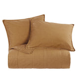 Stonewashed Cotton Canvas Coverlet Coverlet