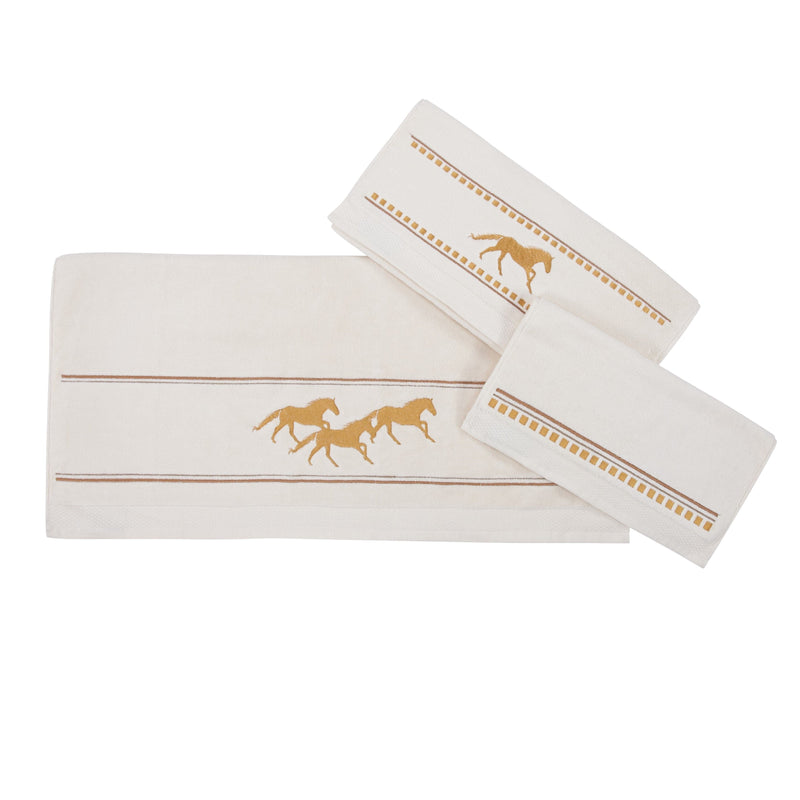 Running Remuda Towel Set Cream
