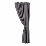 Luna Washed Linen Curtain 48" x 108" / Slate Curtain