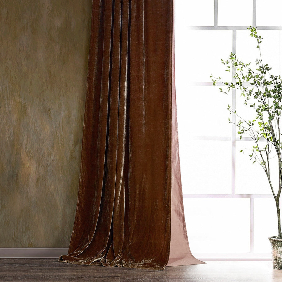 Stella velvet curtain